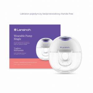 Laktator pojedynczy bezprzewodowy Hands-free